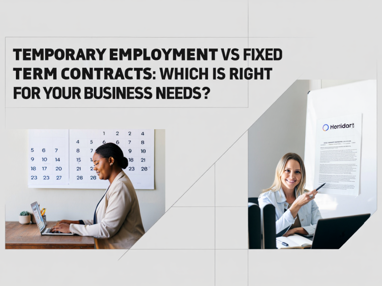 Temporary Employment vs Fixed Term Contracts: Which is Right for Your Business Needs?