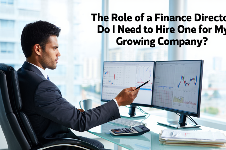The Role of a Finance Director: Do I Need to Hire One for My Growing Company?