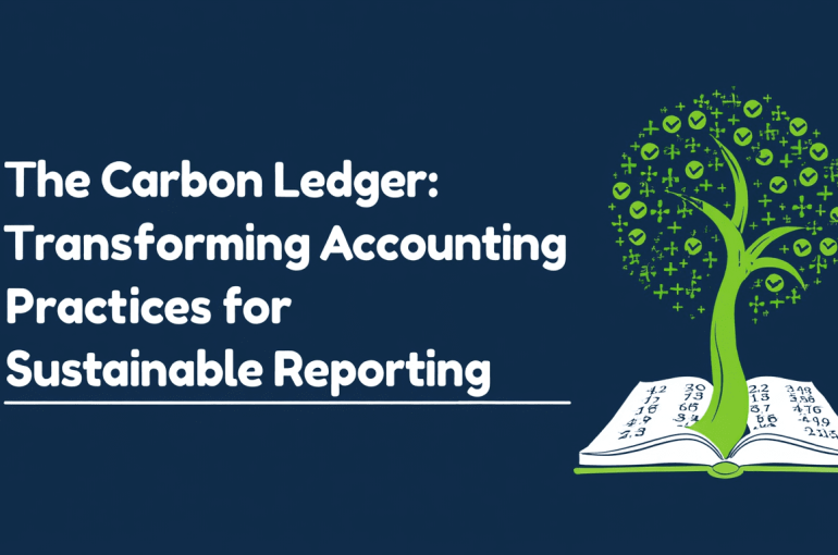 The Carbon Ledger: Transforming Accounting Practices for Sustainable Reporting